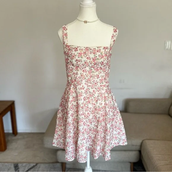 Bebop Floral dress tie back - Picture 3 of 10